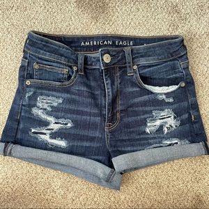 AEO Distressed Shorts